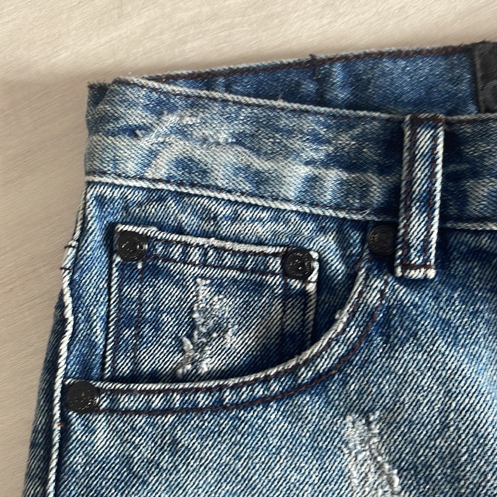 One teaspoon Low rise Denim Shorts 26 - Picture 4 of 6
